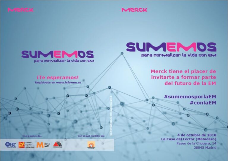 Sumemos para normalizar la vida con Esclerosis Múltiple
